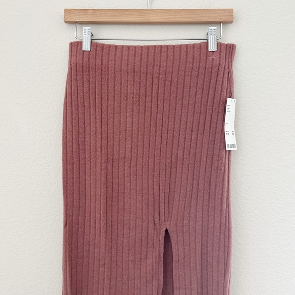 NEW UO Out From Under Bounce Plush Suki Ribbed Maxi Skirt - Picture 6 of 8